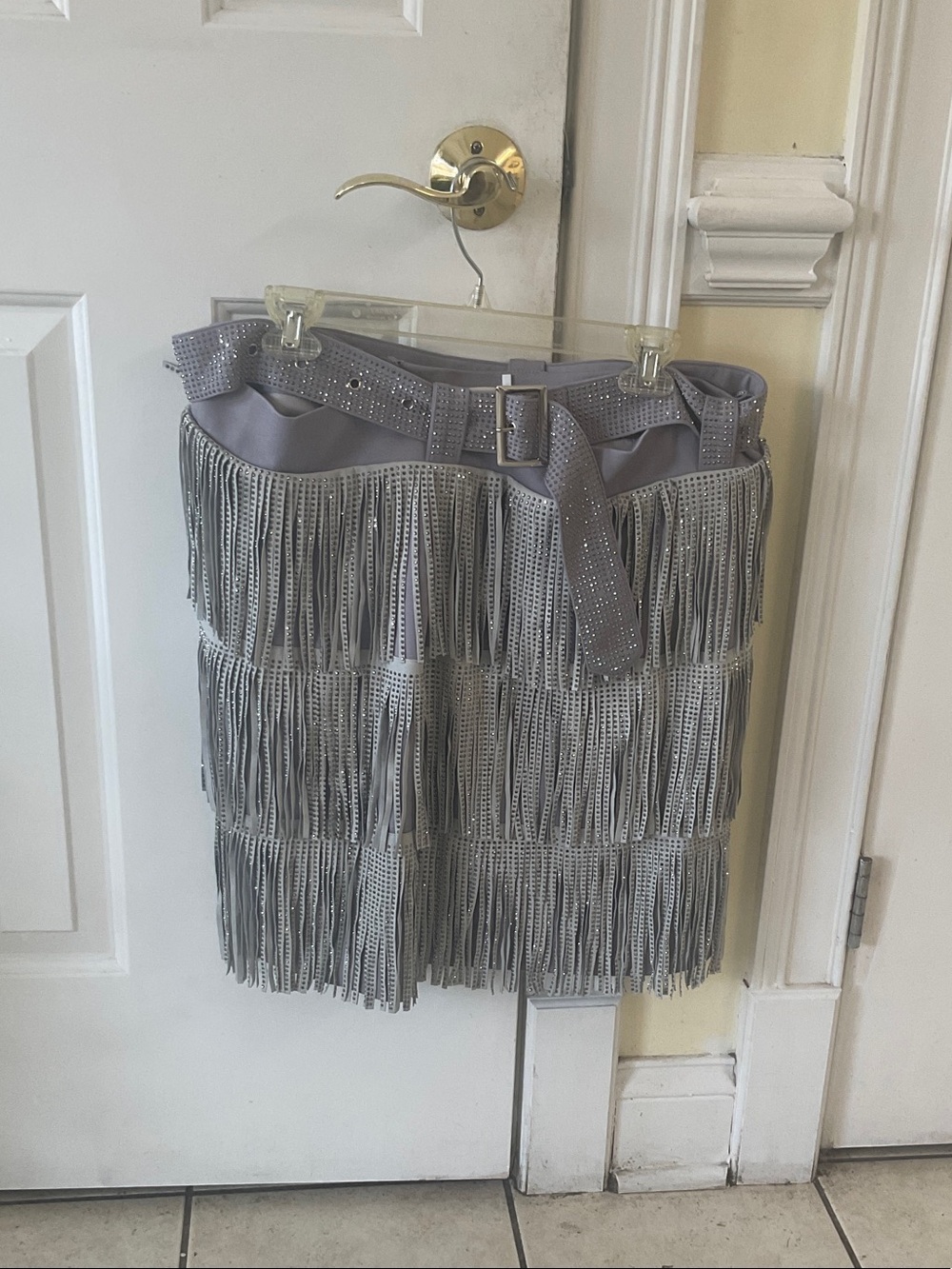 Southern Fried Chics Fringe Skirt